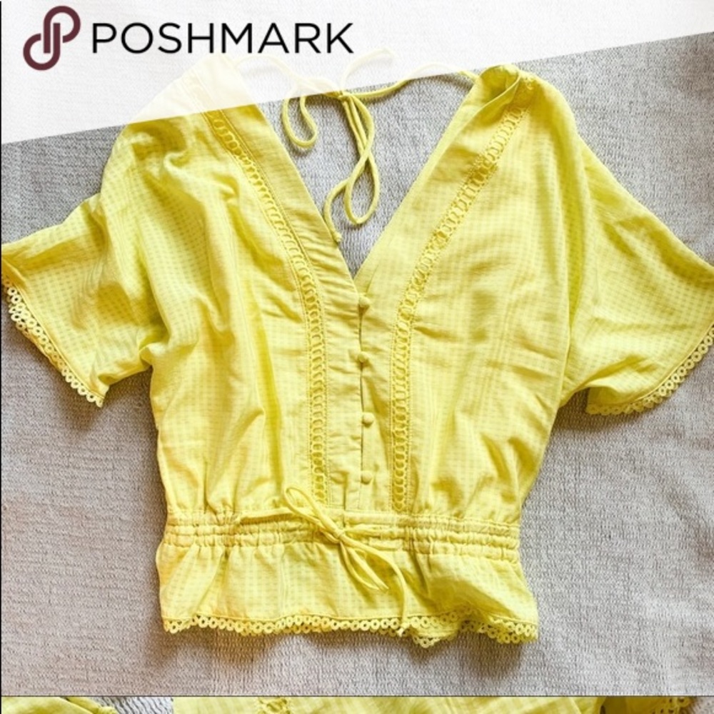 Francesca’s Yellow top